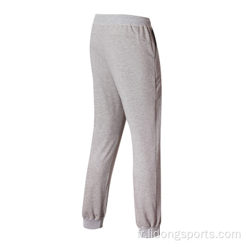 Pantalon de sport en polyester en coton pantalon de survêtement masculin